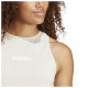 Adidas Γυναικεία αμάνικη μπλούζα Linear Single Jersey Tank Top Adidas Γυναικεία αμάνικη μπλούζα Linear Single Jersey Tank Top